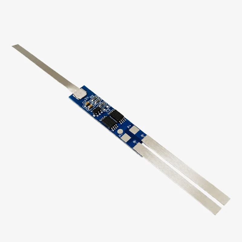 2S 4A Li-ion Battery Protection BMS Module for 3.2V LFP Cells with Nickel Strips