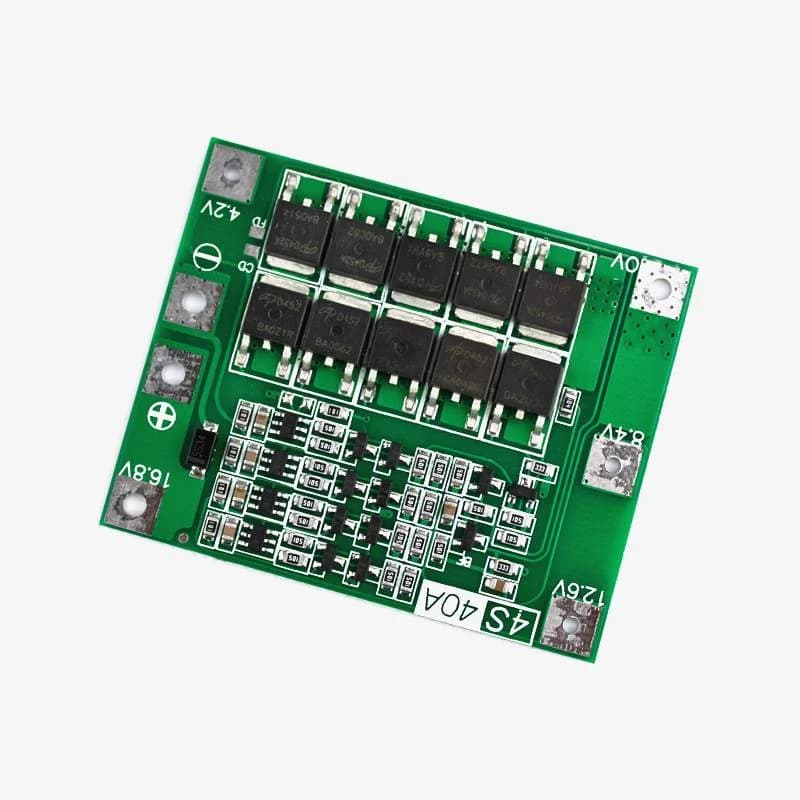 4S 40A Lithium Battery Protection BMS Board for 3.7V NMC cells