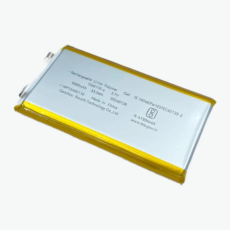 3.7V 9000mAH Li-Po Rechargeable Battery