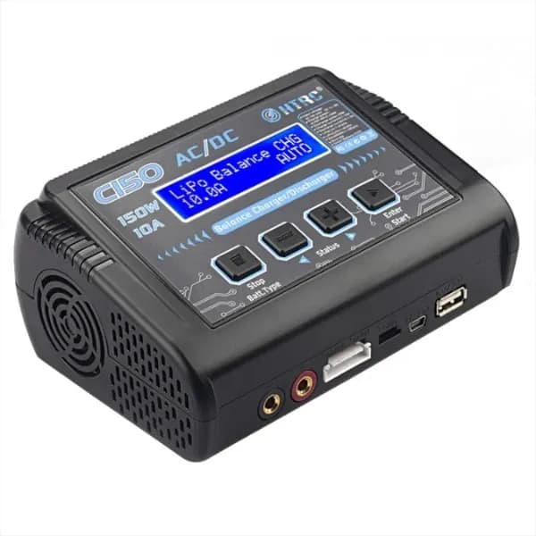 HTRC C150 150W 10A LiPo LiFe NiMH Battery Charger/Discharger for RC and FPV Drones