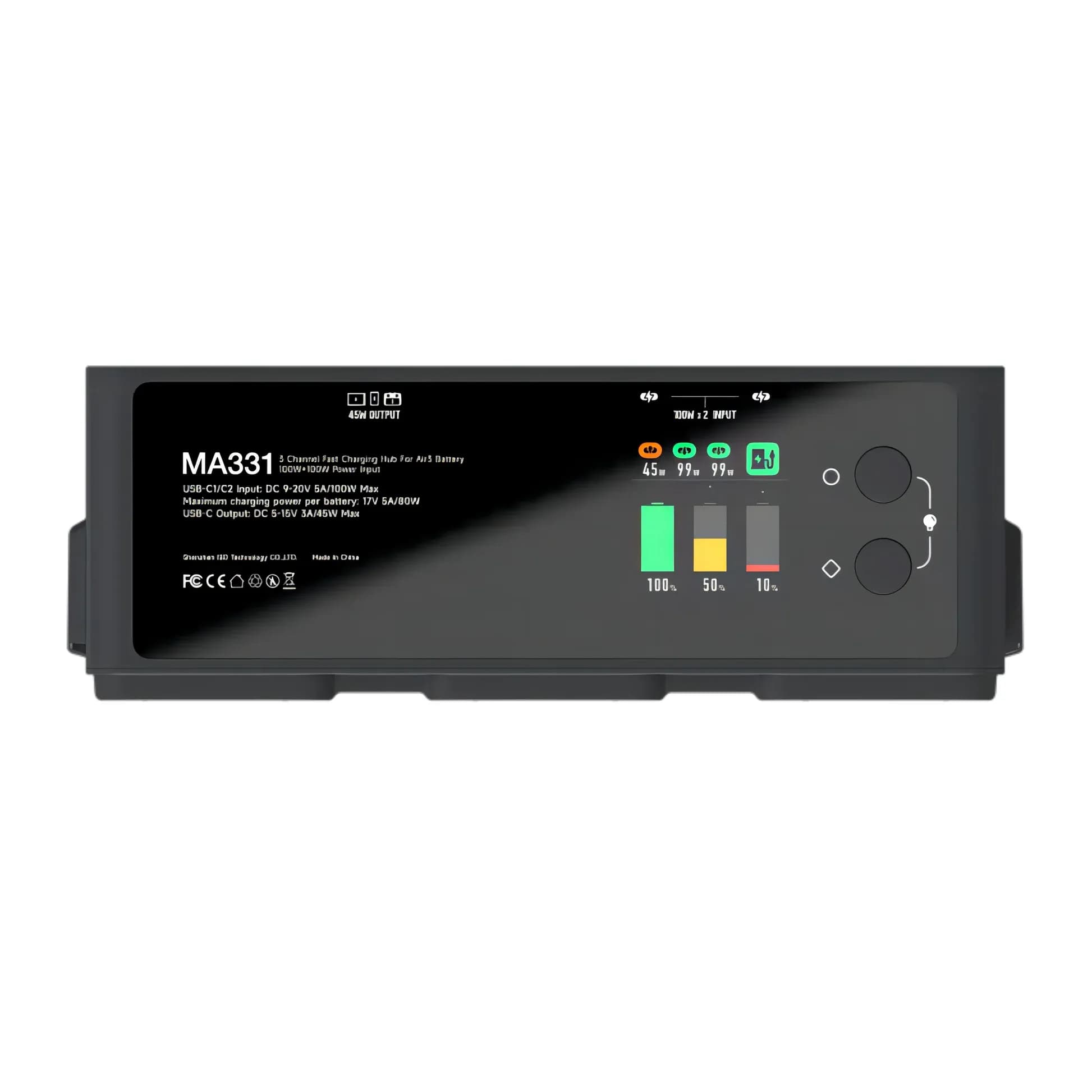 ISDT MA331 200W DJI Air 3/3S Smart Battery Charging Hub