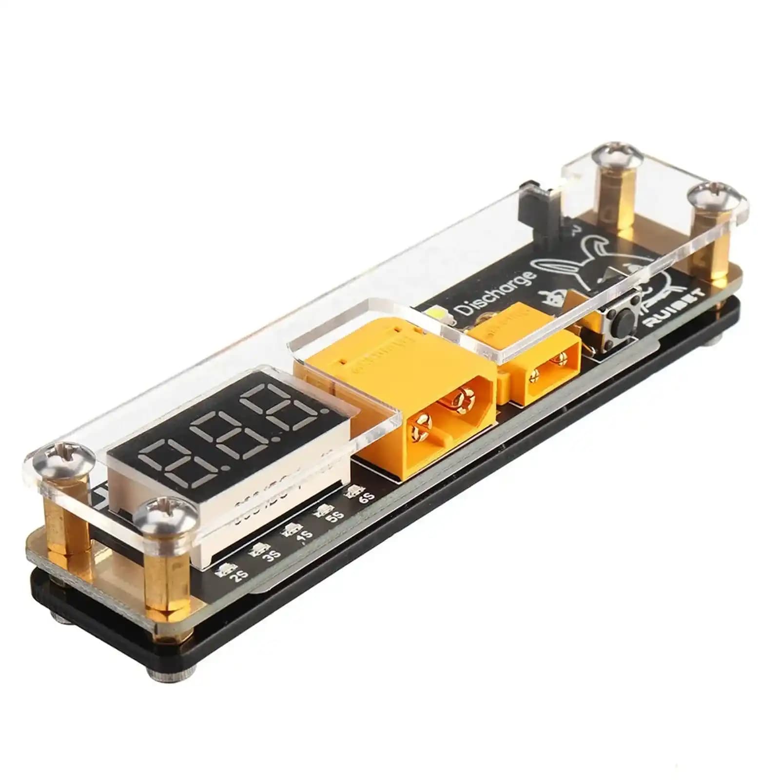 JHEMCU Ruibet 2-6S LiPo Battery Discharger XT30 XT60