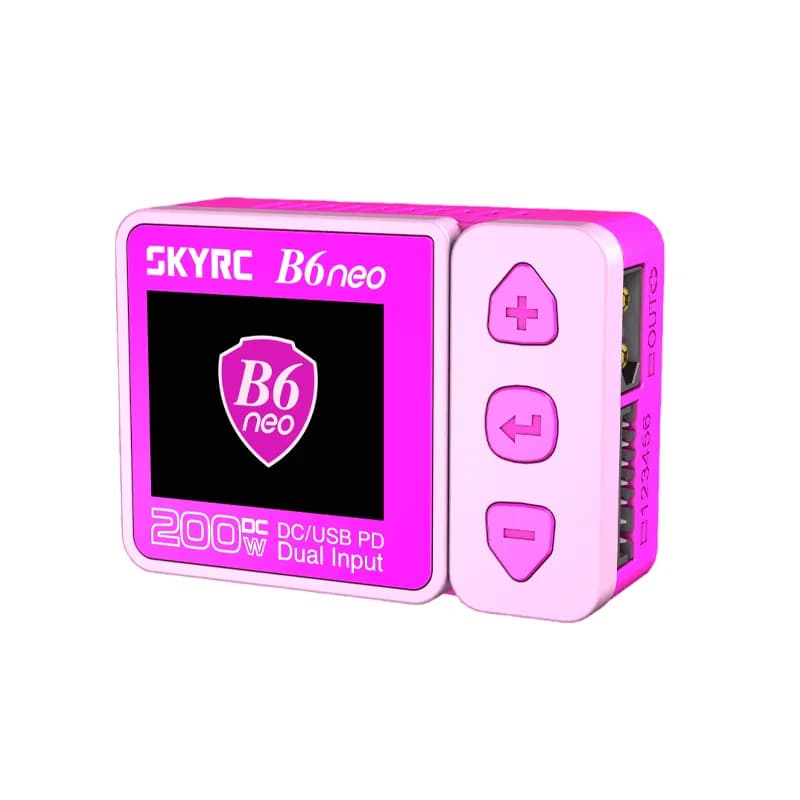 SkyRC B6neo 200W Smart Balance Charger (Pink)