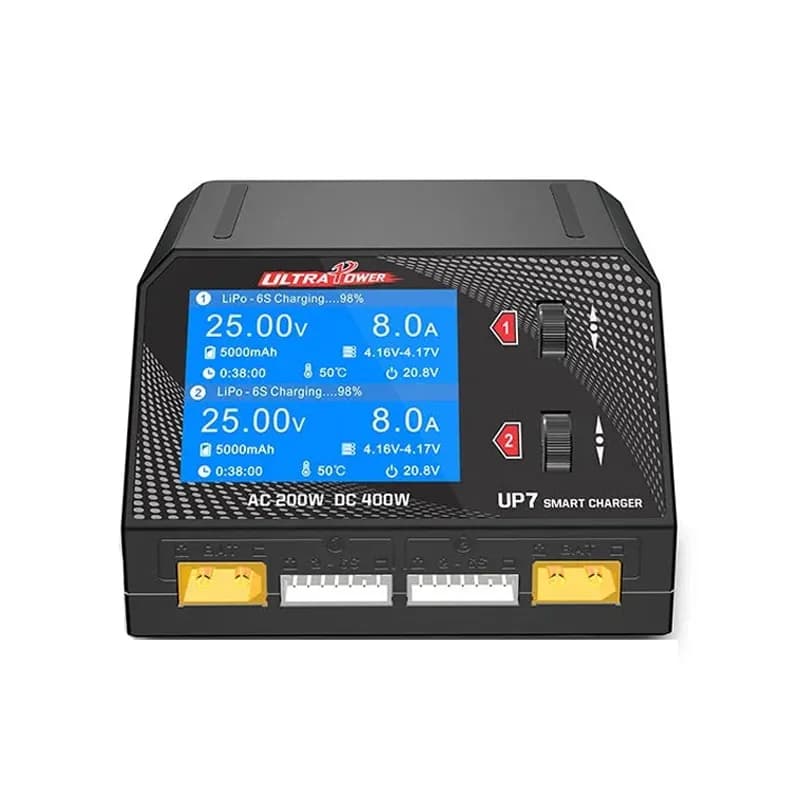 Ultra Power UP7 400W 10A Dual-Channel Smart Battery Charger