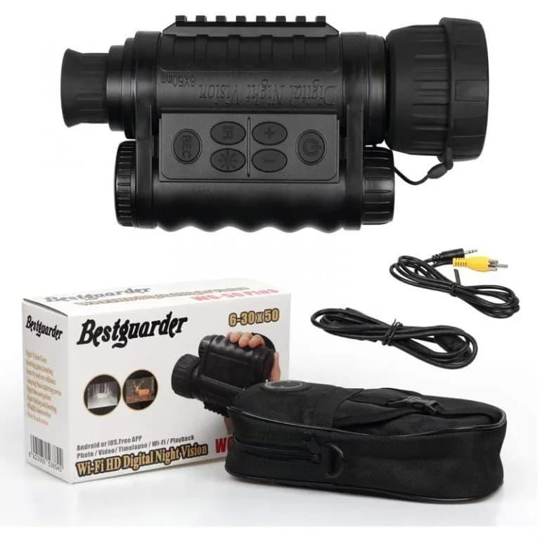 Bestguarder WG-50 Plus 350M Distance With Wifi HD Digital Night Vision Monocular