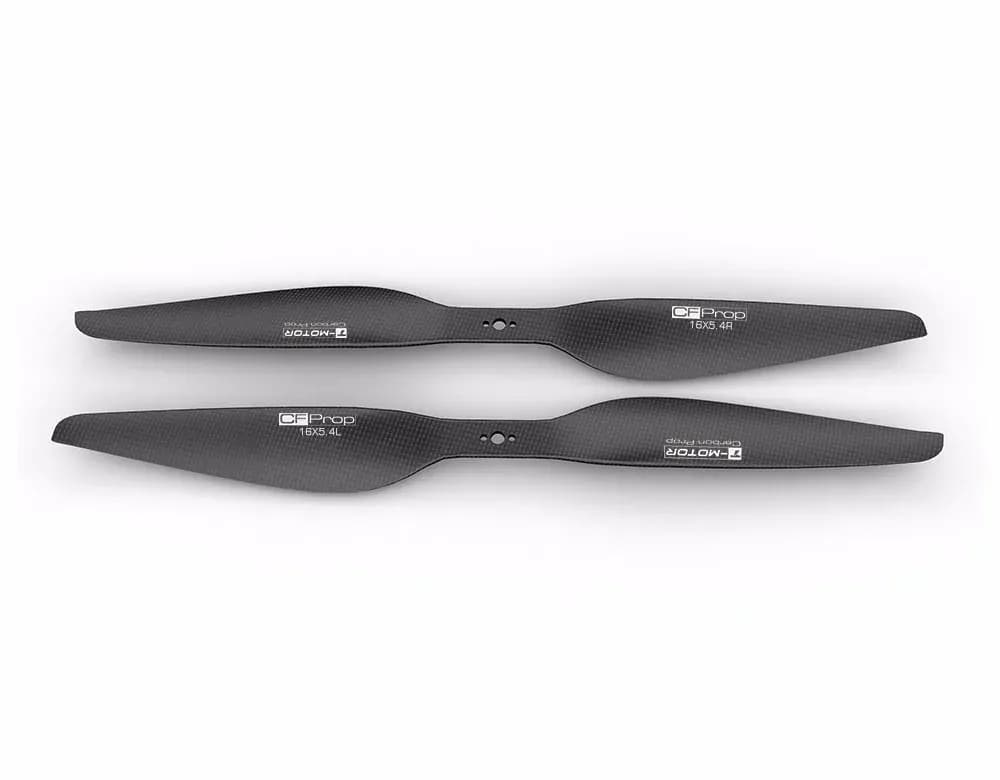 T-Motor P16*5.4 CF Propeller 2PCS Pair – High Thrust Balanced Drone Prop for Multirotor Aircraft