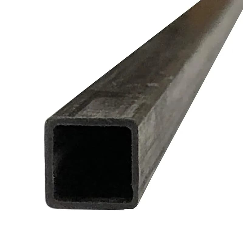 Pultruded Carbon Fibre Square Tube 3mm × 1000mm for Drones, Robotics & Models