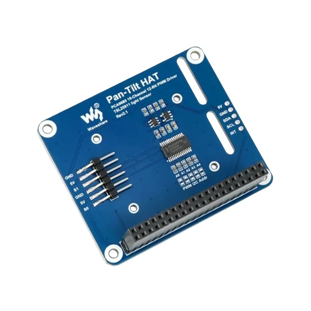 Pan-Tilt HAT for Raspberry Pi and Jetson Nano