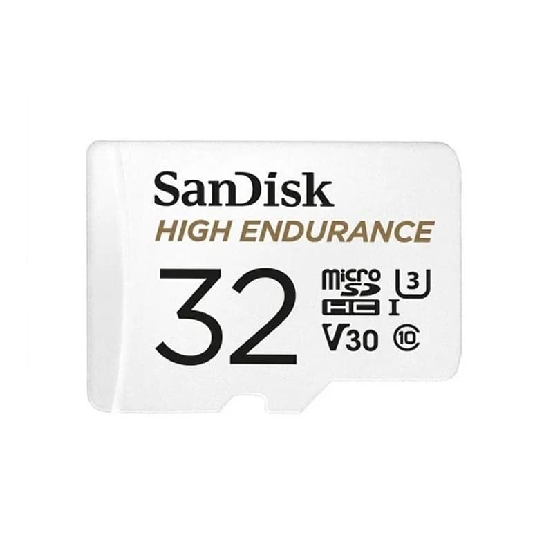 SanDisk V30 32GB High Endurance Video MicroSDHC Card with Adapter