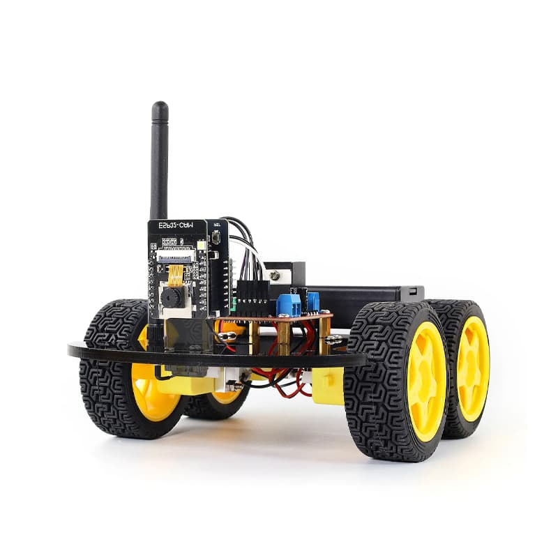 Keyestudio ESP32 Cam 4WD Camera Monitoring Robot Car For Arduino Robotic Educational Car Kit