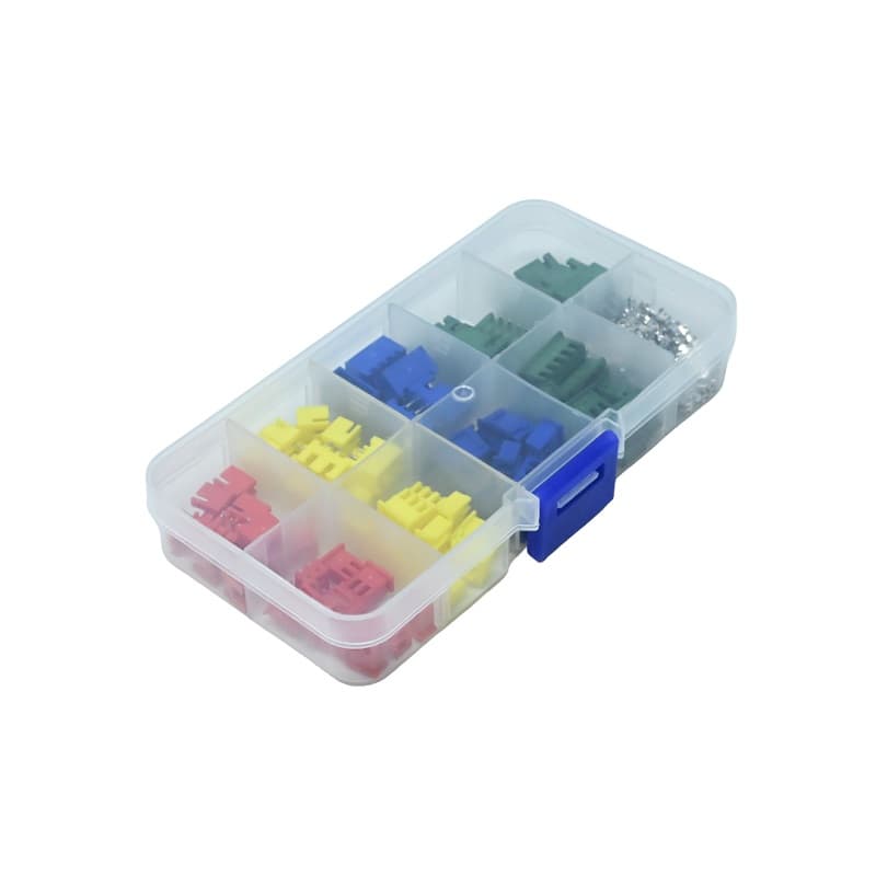 230PCS XH2.54mm Terminal Kit 2P 3P 4P Housing Header Connector Set