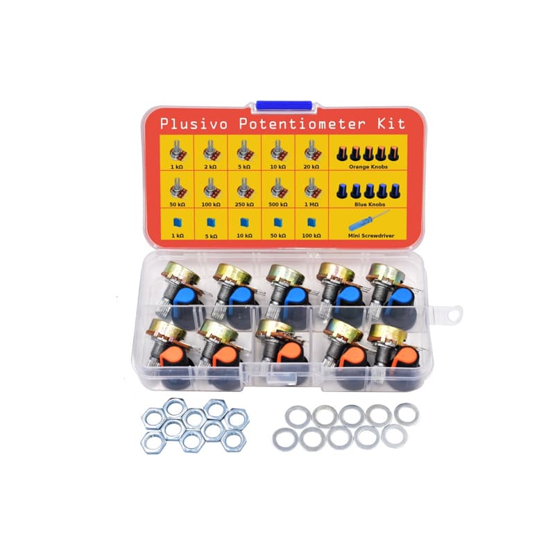 Plusivo Potentiometer Assortment Kit