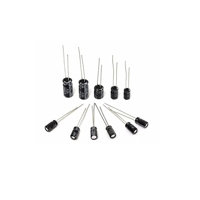 Pro-Range 120pcs 12 Value Assorted Electrolytic Capacitor Kit
