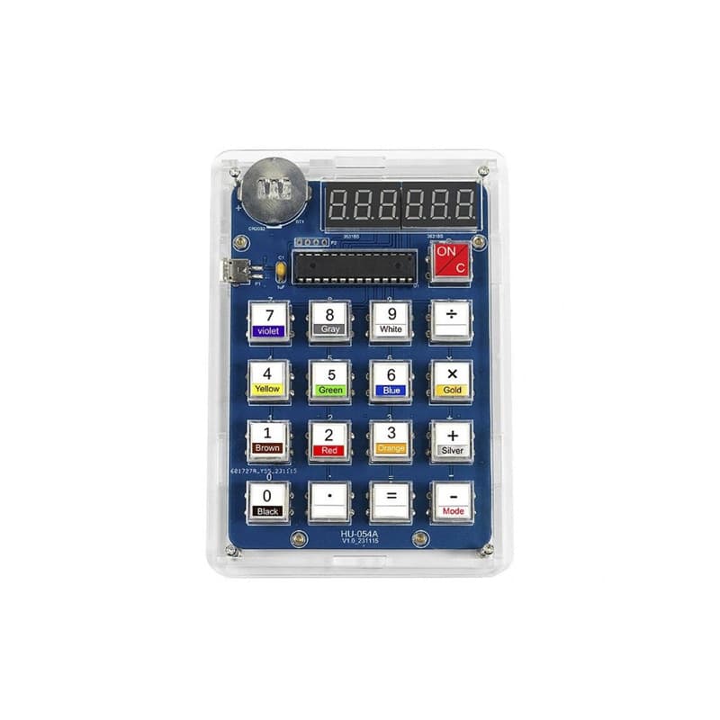 Digital Calculator DIY Kit | 51 Microcontroller Homemade Digital Calculator Circuit Board Electronics Kit