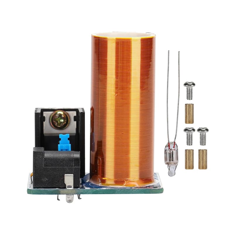 Mini Tesla Coil DIY Kit BD243 | High Voltage Arc Plasma Electronics Experiment Kit