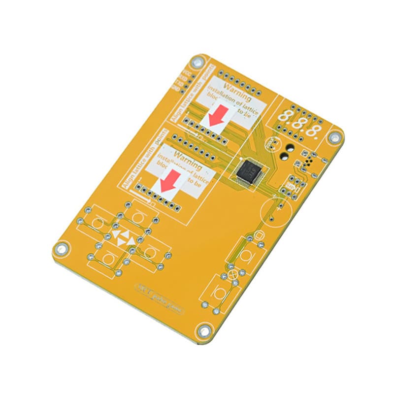 Pro-Range-Electronic DIY Kit MCU Computer Game Machine DIY Snake Electronic for Tetris/Snake/Plane/RacingDot Matrix Game Kit Electronica