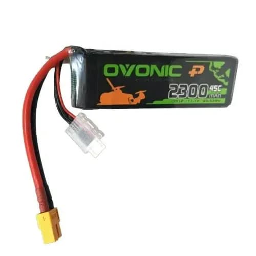 OVONIC 2300mAh 45C 3S1P LiPo Battery with XT60 Plug for UAV Drones