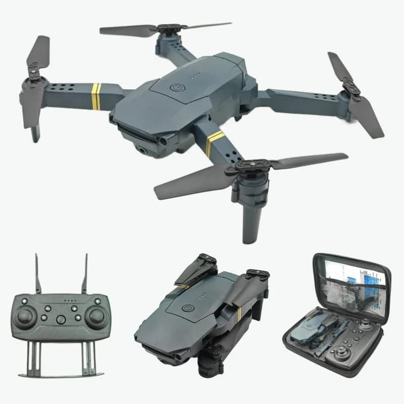 998 PRO MAX Foldable 4K Mini Drone RC Quadrocopter with WIFI FPV Wide Angle HD Dual Camera - Good Quality