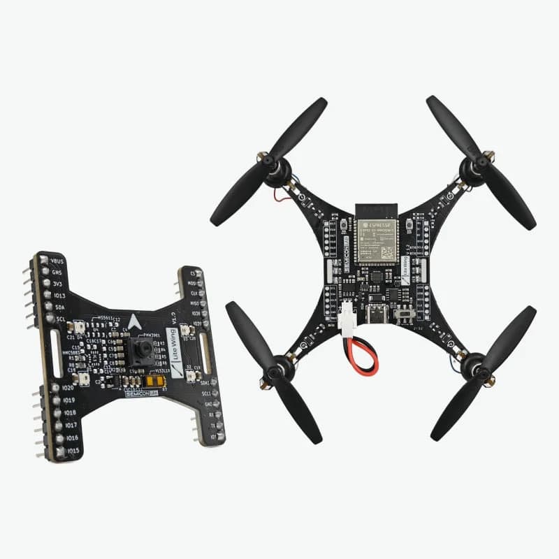 LiteWing Programmable Ready to Fly Drone with Positioning Module Combo (ESP32 Dev Board + Optical Flow & ToF Module)