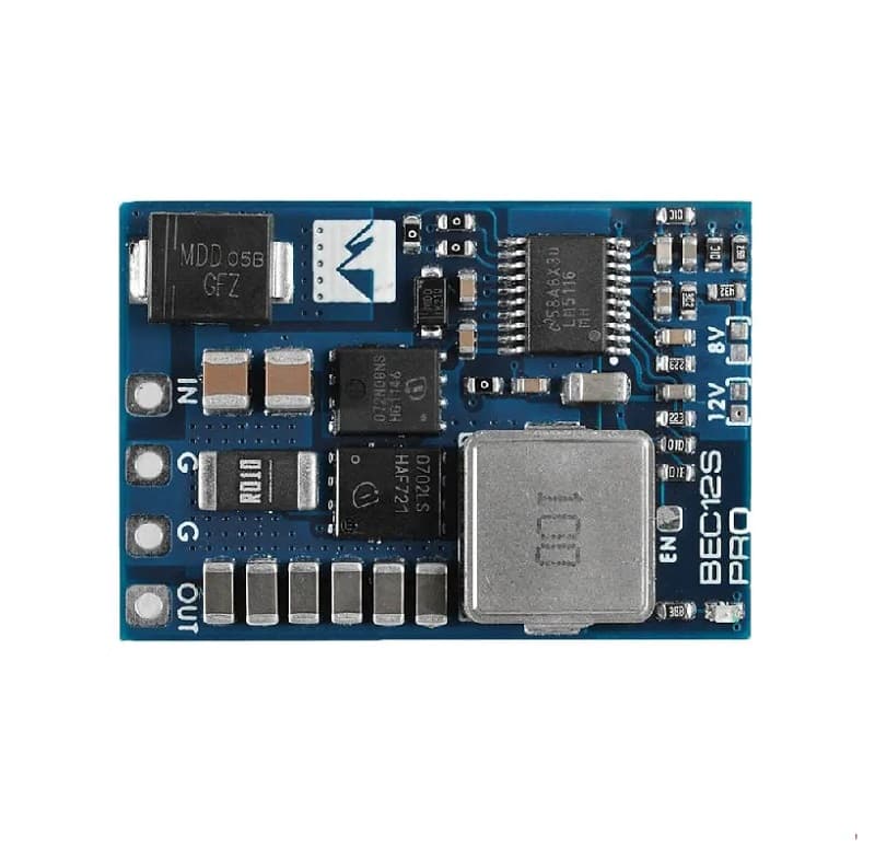 RTS - MATEKSYS 12S Pro BEC - 9-55V To 5V/8V/12V - 5A