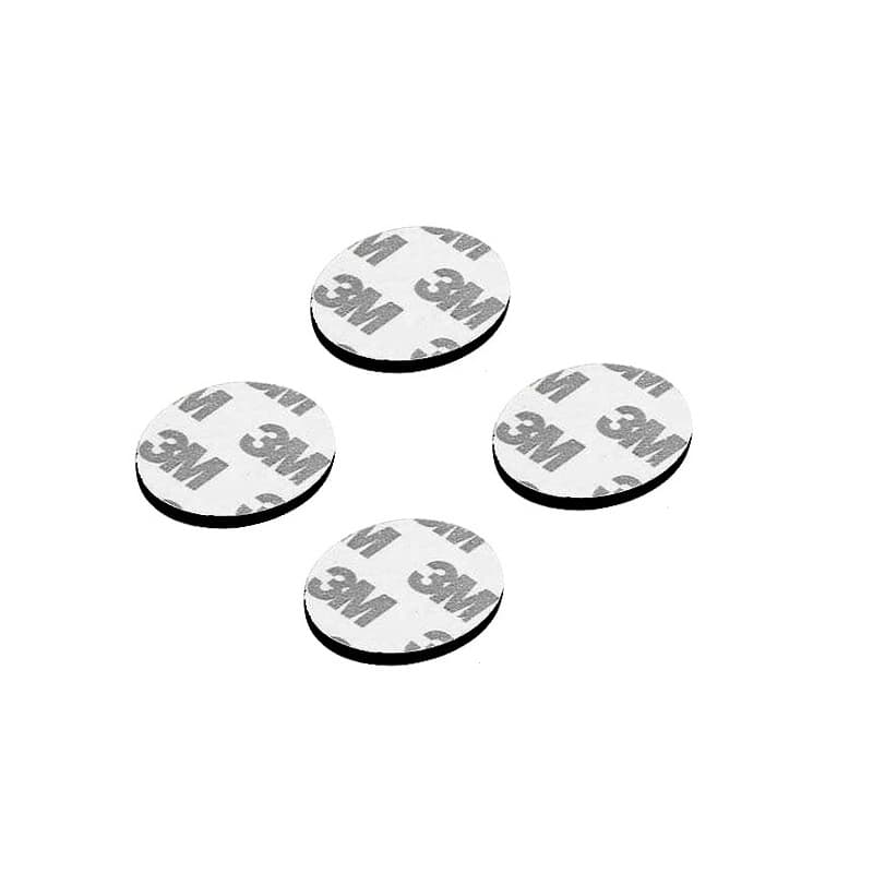 3M 20mm Dia Multipurpose Double Sided Sponge Glue Adhesive Dash pad for GPS - 4Pcs.
