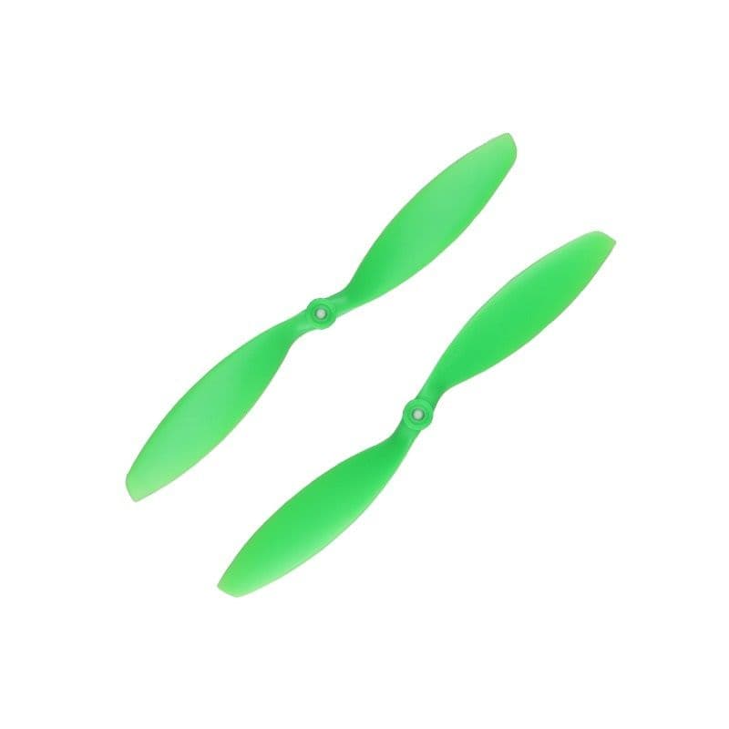 Orange HD Propellers 1038(10X3.8) ABS Green 1CW+1CCW-1pair