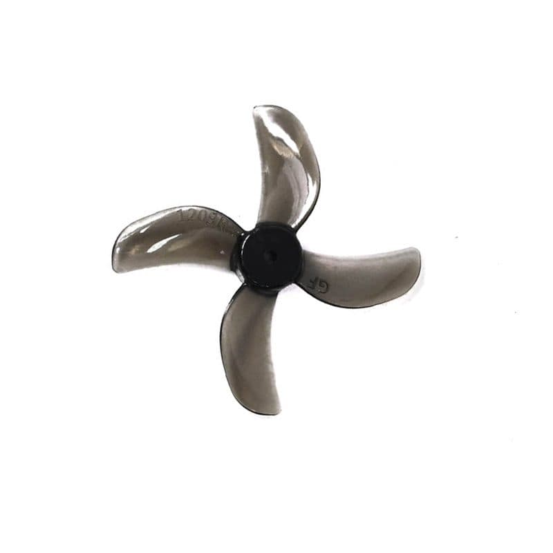 Pro-Range Propellers 1209 31mm PC 4 Blade 1.5mm Propellers 4CW+4CCW- Clear Black