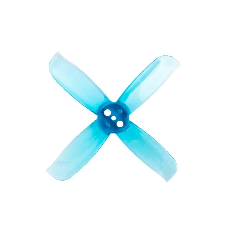 Pro-Range Propellers 2036 Hulkie PC 4 Blade (3 Holes) Propellers 4CW+4CCW- Clear Blue