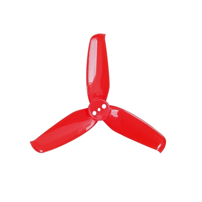 Pro-Range Propellers 2540 Flash PC 3 Blade 1.5mm Propellers 4CW+4CCW- Red