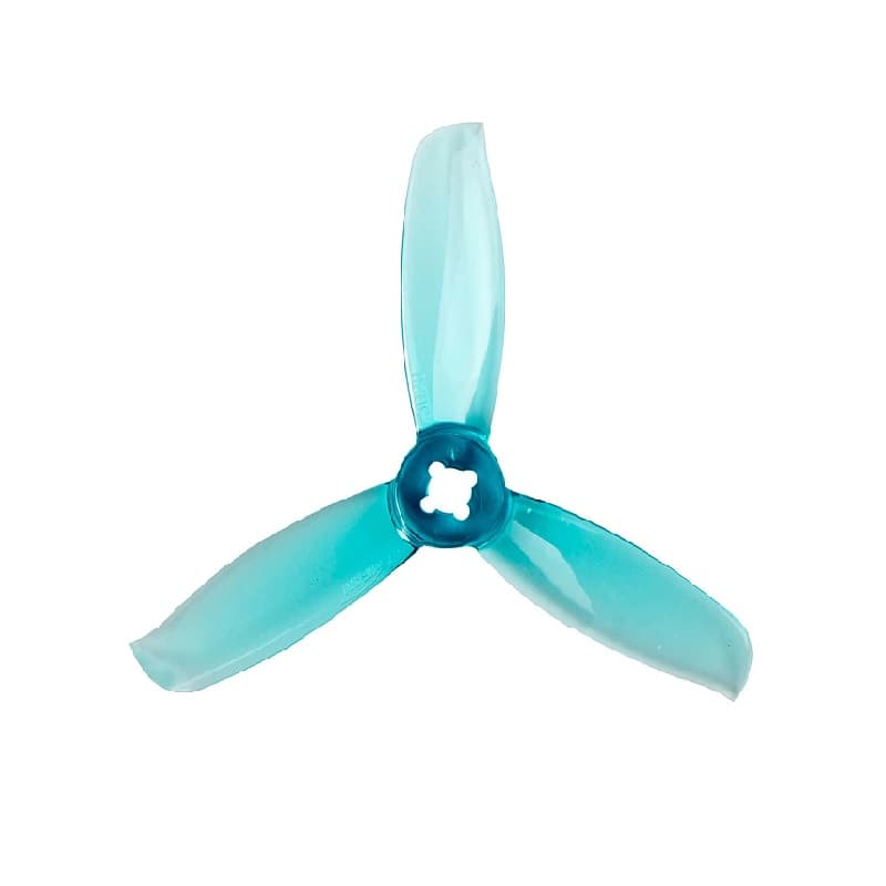 Pro-Range Propellers 3028 WinDancer PC 3 Blade 1.5mm&M5 Propellers 2CW+2CCW - Clear Blue