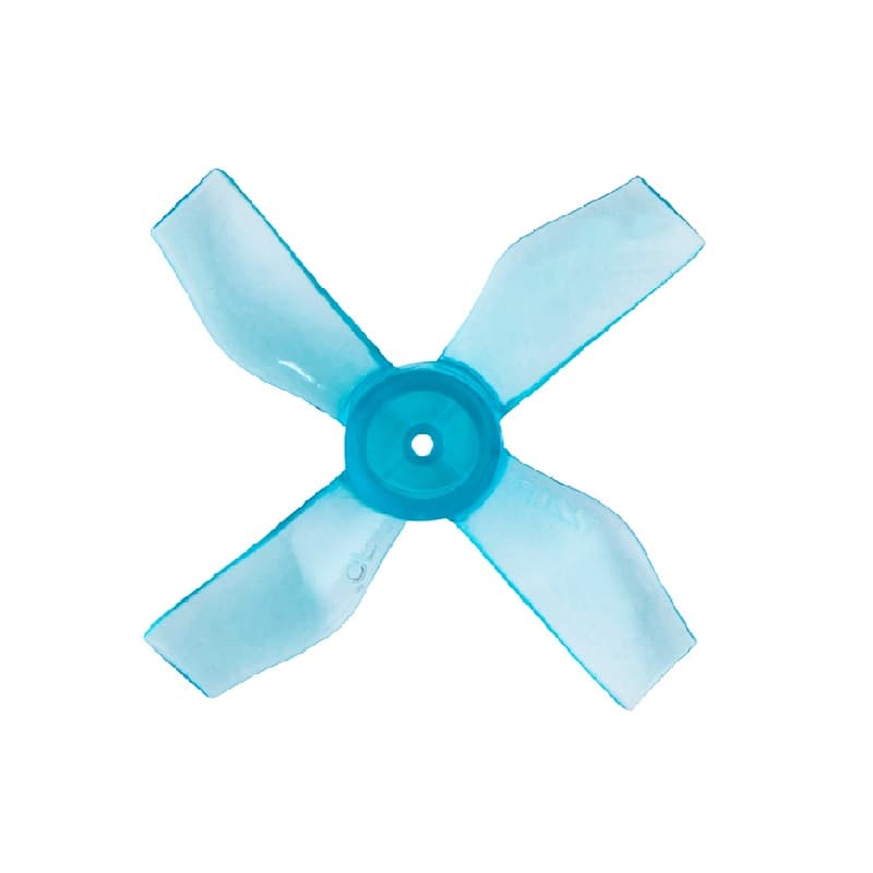 Pro-Range Propellers 31mm 1220 PC 4 Blade 1mm Propellers 4CW+4CCW- Clear Blue