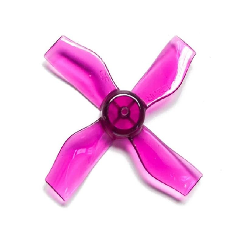 Pro-Range Propellers 31mm 1220 PC 4 Blade 1mm Propellers 4CW+4CCW- Clear Purple