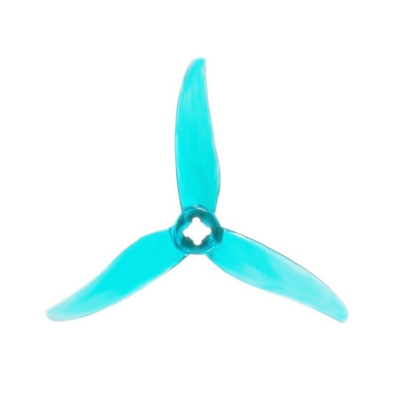 Pro-Range Propellers 3520 Hurricane PC 3 Blade Propellers 2CW+2CCW - Clear Blue