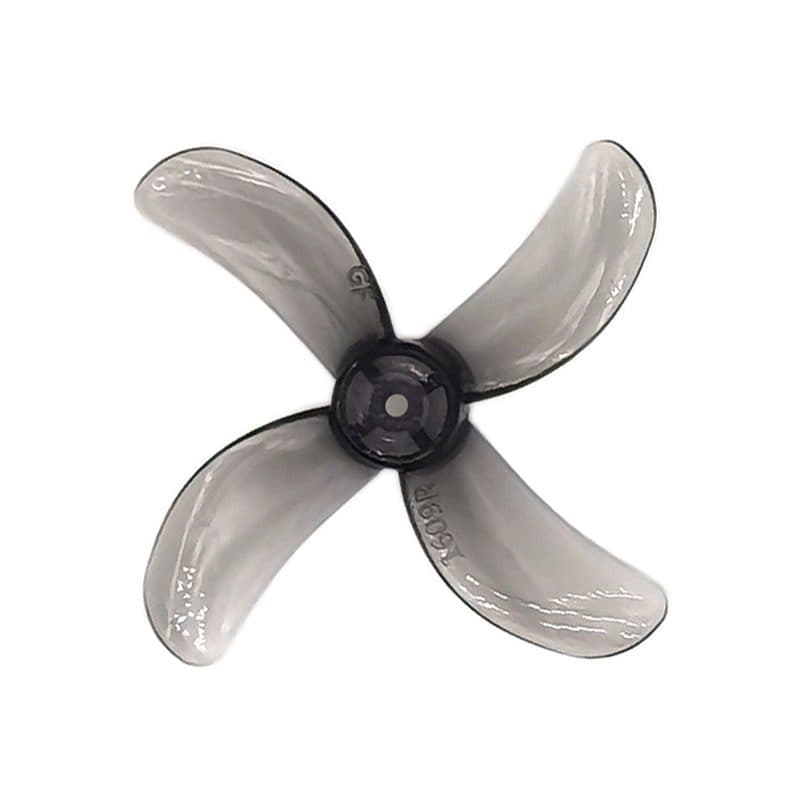 Pro-Range Propellers 40mm 1609 PC 4 Blade 1mm Propellers 4CW+4CCW- Clear Gray