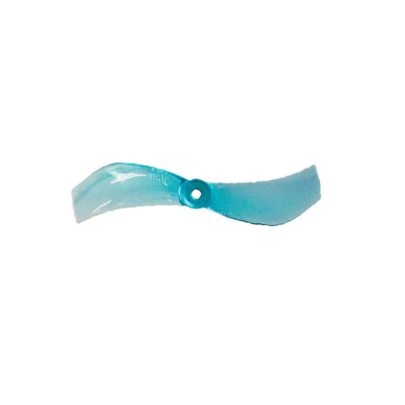Pro-Range Propellers 40mm 1610 PC 2 Blade 1.5mm Propellers 4CW+4CCW- Clear Blue