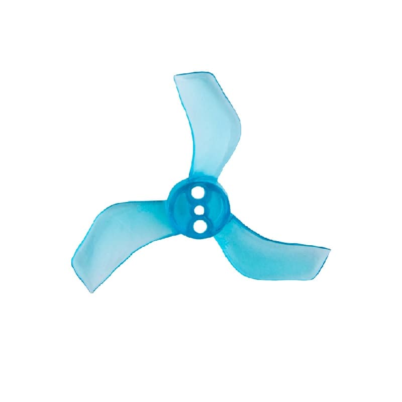 Pro-Range Propellers 40mm 1635 PC 3 Blade 1mm Propellers 4CW+4CCW- Clear Blue