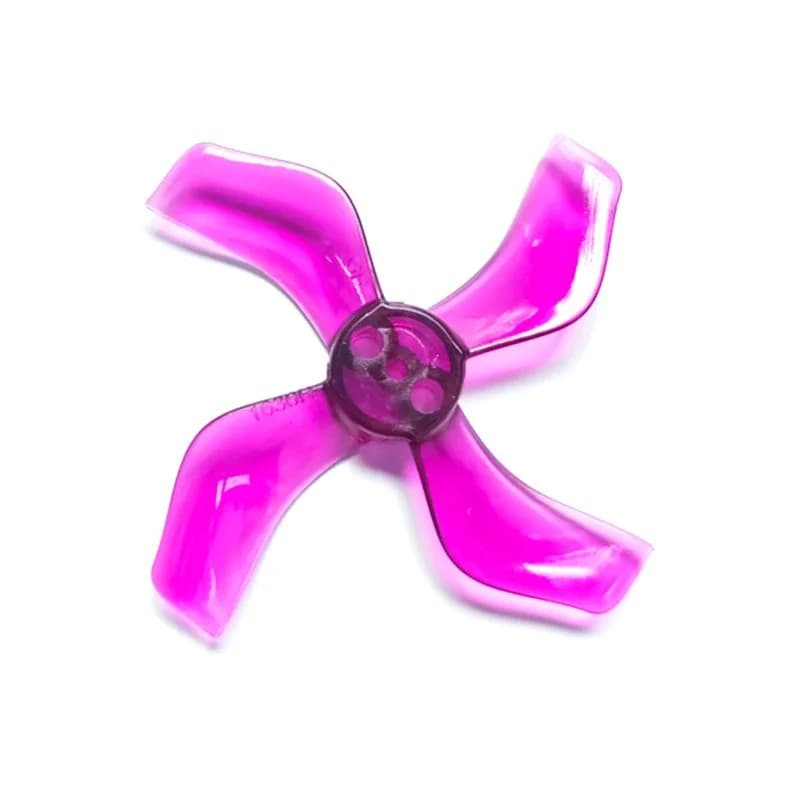 Pro-Range Propellers 40mm 1636 PC 4 Blade 1.5mm Propellers 4CW+4CCW- Clear Purple