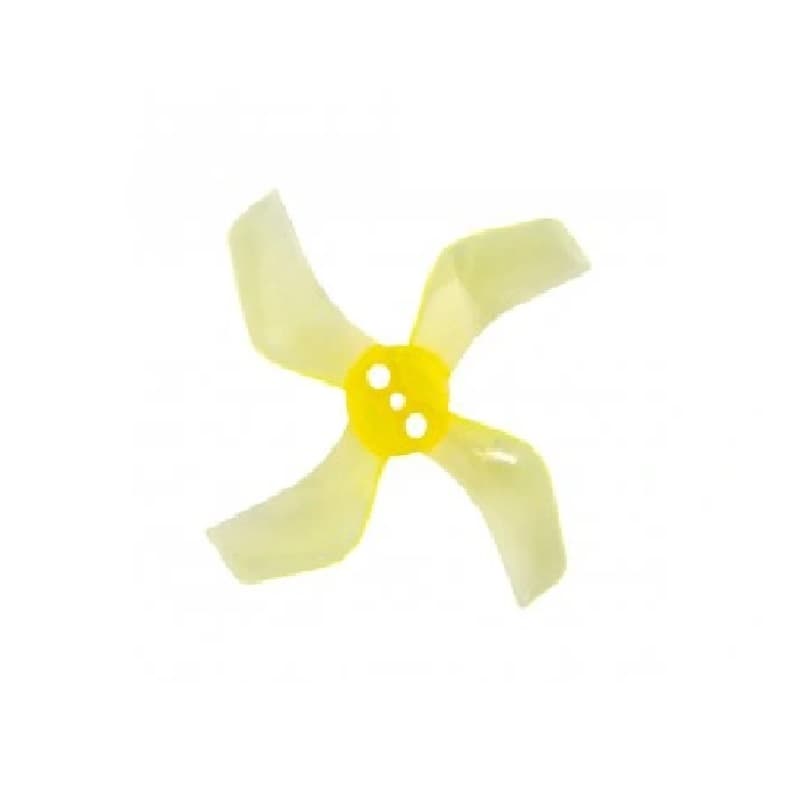 Pro-Range Propellers 40mm 1636 PC 4 Blade 1.5mm Propellers 4CW+4CCW- Clear Yellow