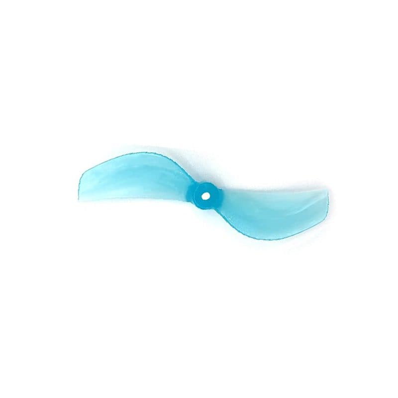 Pro-Range Propellers 45mm PC 2 Blade 1.5mm Propellers 4CW+4CCW- Clear Blue