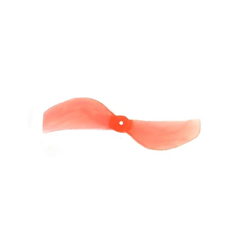 Pro-Range Propellers 45mm PC 2 Blade 1mm Propellers 4CW+4CCW- Clear Red