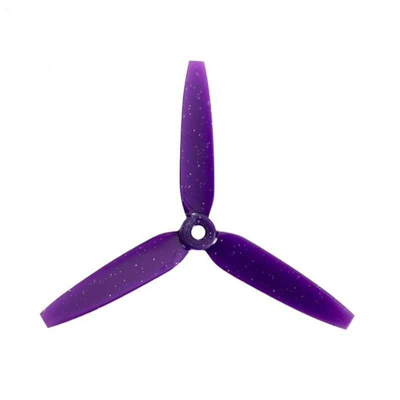 Pro-Range Propellers 513D 3D PC 3 Blade Propellers 2CW+2CCW - Purple
