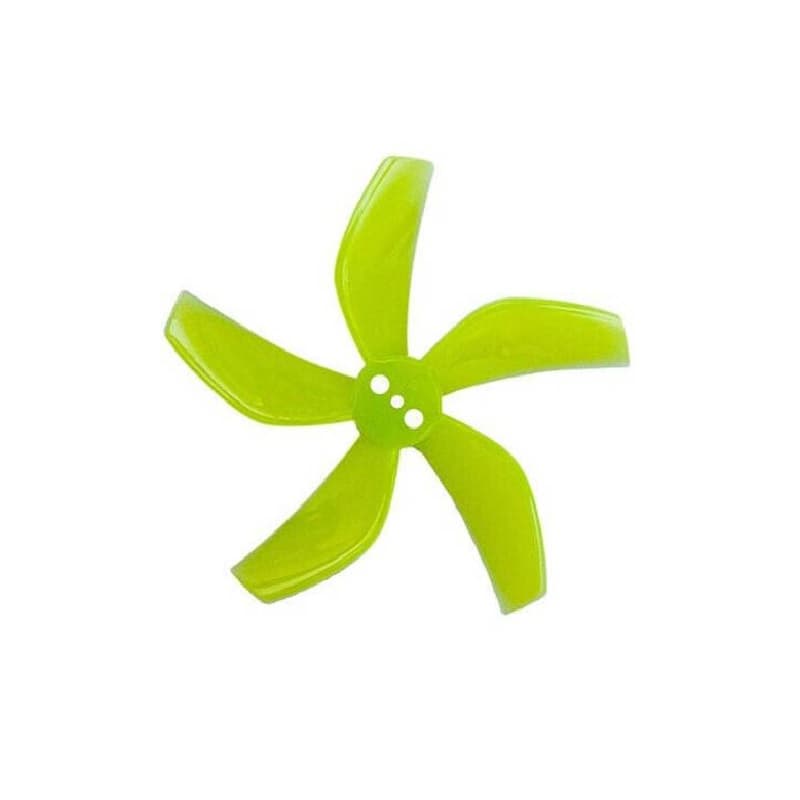 Pro-Range Propellers D51 2020 Ducted PC 5 Blade 1.5mm Propellers 4CW+4CCW- Yellow