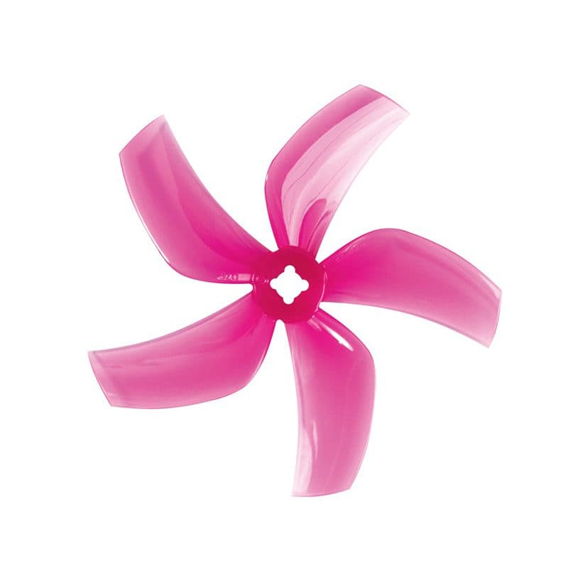 Pro-Range Propellers D76 Ducted PC 5 Blade 1.5mm&M5 Propellers 2CW+2CCW - Pink