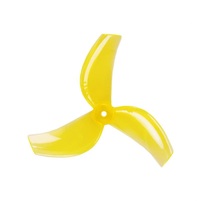 Pro-Range Propellers 40mm 1611 PC 3 Blade 1.5mm - Light Yellow
