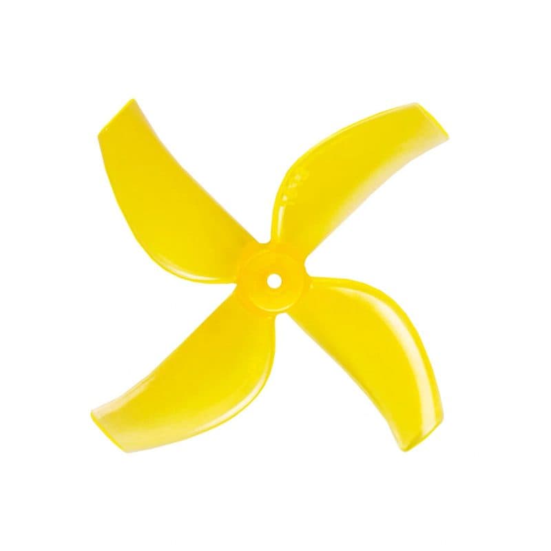 Pro-Range Propellers 40mm 1613 PC 4 Blade 1.5mm - Light Yellow