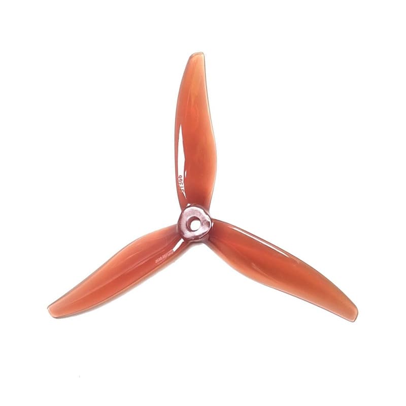 Pro-Range Propellers Hurricane MCK ReV3 51366-3 PC Durable Tri-Blade FPV Drone Propeller - Litchi Red - (2CCW+2CW)