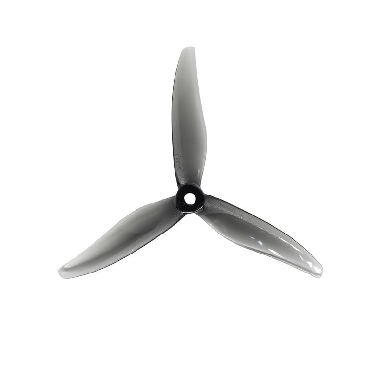 Pro-Range Propellers 5128.0 Tri Blade Fury Propellers 2CW+2CCW 2 Pair Clear Gray