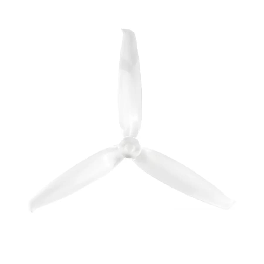 Pro-Range Propellers 6042(6X4.2) Tri Blade Flash 2CW+2CCW 2 Pair- Transparent (Clear)