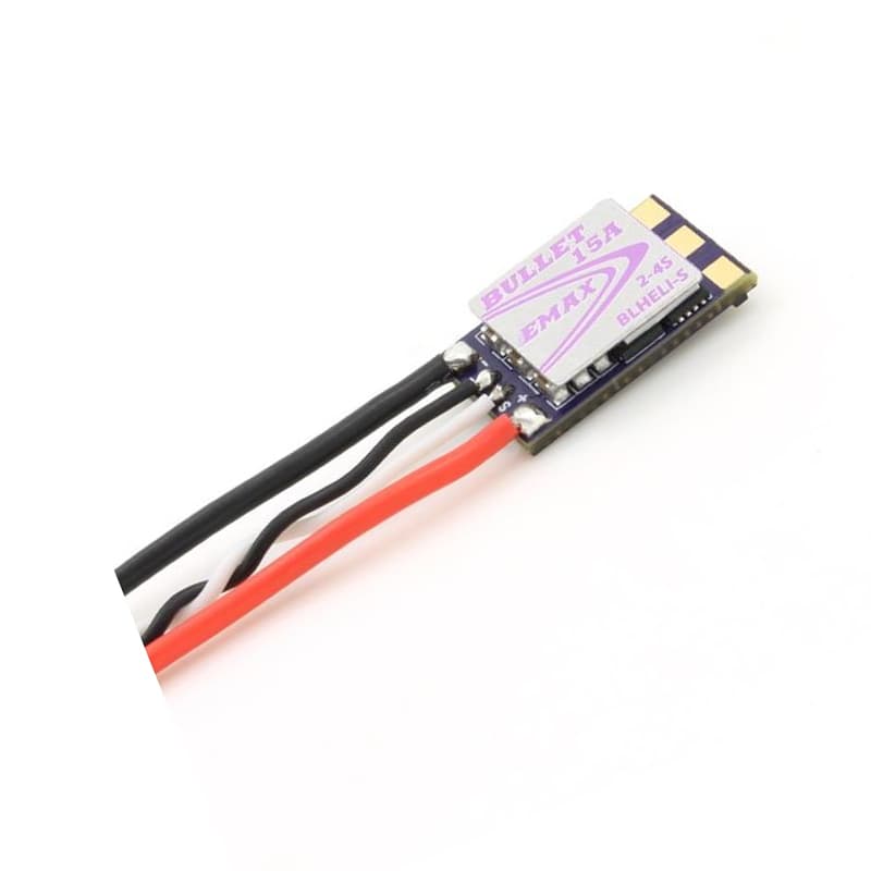 EMAX D-SHOT Bullet Series 15A 2-4S BLHELI_S ESC 3.5g Support Onshot42 Multishot