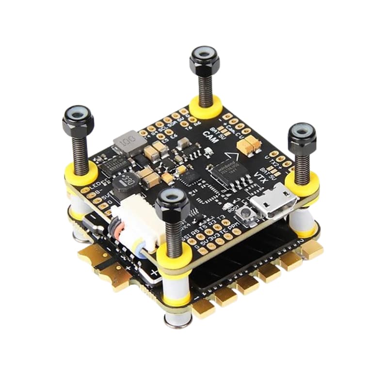 T Motor F7+F55A Pro II 4-in-1 ESC and HD Flight Controller Stack 55A